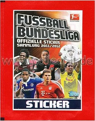 Immagine prodotto di Adesivo Topps Bundesliga 11/12 - 1 busta - ORA DISPONIBILE!