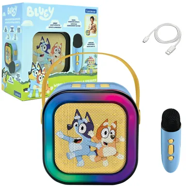 Image de Enceinte Karaoké Portable Bluey avec un microphone sans fil