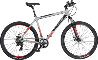 Immagine prodotto di Rucanor Hardtail Mountain Bike Lux 27,5 pollici 51 cm Uomo 21G Freno a disco meccanico Argento/Rosso