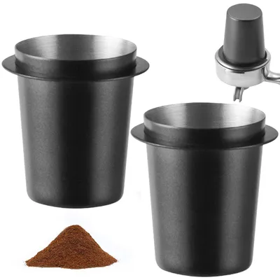 Dosierbecher 2er-Set 58 mm Edelstahl für Espressomaschine