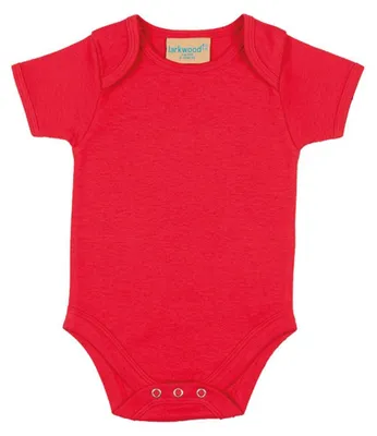 Produktbild von Larkwood - Bodysuit für Baby, kurzärmlig LT4800 (86) (Rot)