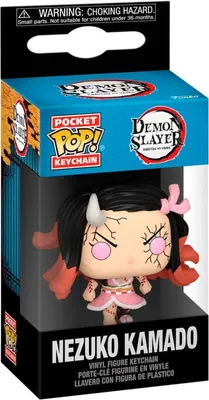 Produktbild von Demon Slayer Nezuko Kamado Pocket POP Schlüsselanhänger, Sammelfigur