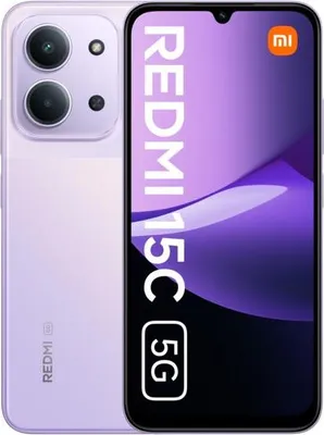 Zdjęcie produktu dla Xiaomi Redmi 15C 5G 17,5 cm (6,9") Hybrid Dual SIM USB Type-C 4 GB 256 GB 6000 mAh fioletowy