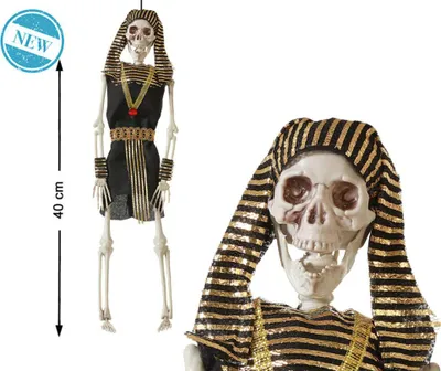 Zdjęcie produktu dla Dekoracja na Halloween szkielet egipski 40 cm