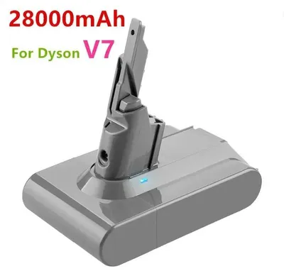 Produktbild von V7 Staubsauger - Ersatzakku - 21,6 V Li-Ion - 28000 mAh Hochkapazität - Akku für kabellosen Handstaubsauger