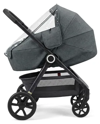 Immagine prodotto di Carrello universale in plastica, color grigio scuro, pratico, per passeggini