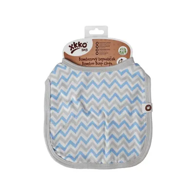 Immagine prodotto di XKKO Bavaglino in bambù Scandinavian Baby Blue Chevron