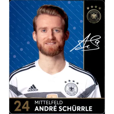 Produktbild von 24 - Andre Schürle - REWE WM18 Sammelkarte