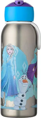 Image de Mepal, lot de 4 gourdes Flip-Up Campus 350 ml - Frozen 2 107458065382