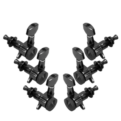 Produktbild von Gitarre Locking Tuner,Lock String Tuning Key Pegs,Lock String Sealed Tuning Key Pegs,Gitarrenstimmwirbel,Gitarren Peg Tuner Machine Heads,Gitarrenteile Zubehör