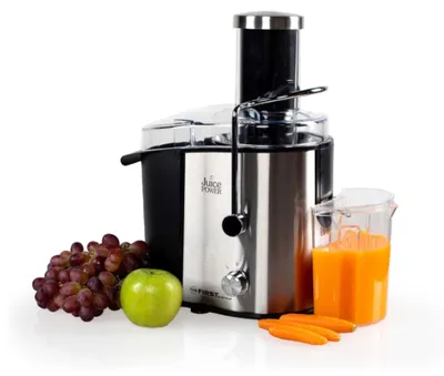 Image de Centrifugeuse TZS First Austria | 800 W | 750 ml | Goulotte XXL | 2 vitesses | Acier inoxydable | Filtre d'extraction, pieds antidérapants *Produit de deuxième choix*