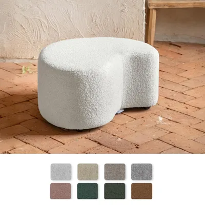 Produktbild von MIUFORM Miuf Pouf - Sitzpouf - 68x64cm - Beige - Fußablage Hocker Sitzhocker