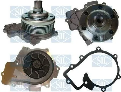 Produktbild von Saleri SIL Kühlmittelpumpe Wasserpumpe passend für MERCEDES-BENZ SPRINTER 3,5-t Kasten (906) PA1653