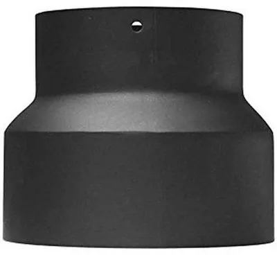 Produktbild von Verbindungsstück für Rauchabzugssysteme – 200 mm zu 150 mm – Schwarz