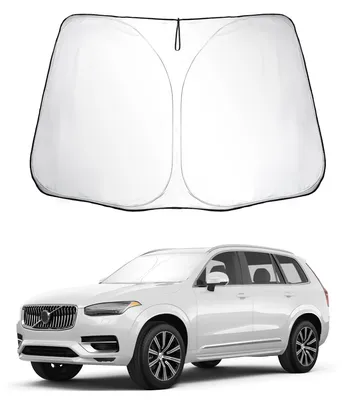 Zdjęcie produktu dla Składana osłona przeciwsłoneczna do Volvo XC90 z ochroną przed promieniowaniem UV