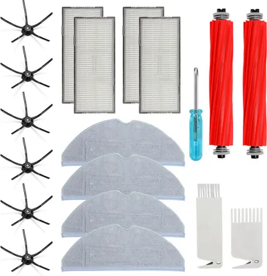 Produktbild von Vigevee ZubehöR für Roborock S7 Filter Ersatzteile   Saugroboter Mop Bürsten S7+S7 Plus S7 Max T7S T7S Plus Zubehör Set Für Xiaomi Roborock S7