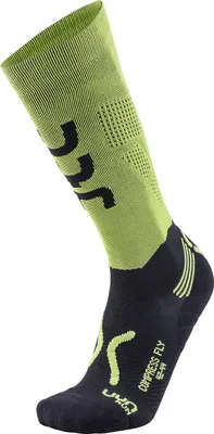 Produktbild von UYN MAN RUN COMPRESSION FLY SOCKS Acid Green/Black 39/41