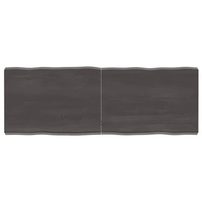 Produktbild von Tischaccessoires, Tischplatte, 140x50x(2-6) cm Massivholz Behandelt Baumkante - Tischplatten CC22173