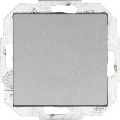 Produktbild von Kopp Athenis stahl / silber Universalschalter (Aus-/Wechsel)