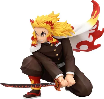 Produktbild von Furyu - Demon Slayer: Kimetsu no Yaiba Noodle Stopper Rengoku Kyojuro Battle Ver. 10 cm