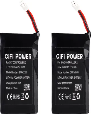 Produktbild von 2 kusy 3,7 V 3500 mAh baterie pro Parrot Skycontroller 2, Parrot Bebop 2 Radio