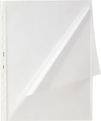 Produktbild von Bene Prospekthülle 206200CL DIN A4 gelocht PP transparent 50 St./Pack.