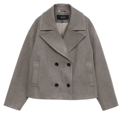 Produktbild von Vero Moda 10338686-M, Weiblich, Erwachsener, Kleidungsknopf, Polyester, Braun