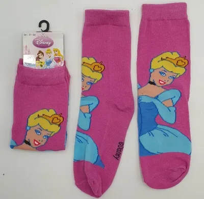 Image de chaussettes pour enfants Disney Princess