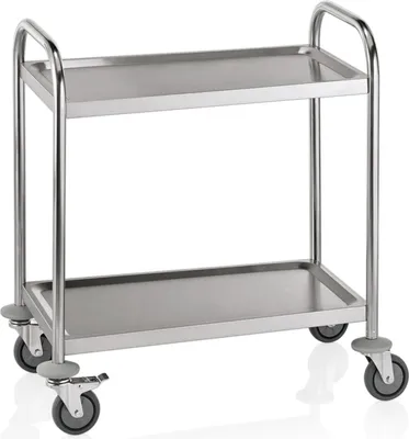 Produktbild von Servierwagen mit 2 Borden, 70,5 x 41 x 84 cm