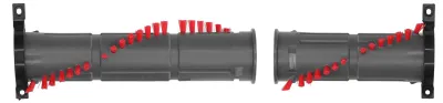 Produktbild von 2 Stück Staubsauger-Bürstenrolle für DC40 Soft Texture-Bürstenkopf-Ersatzzubehör