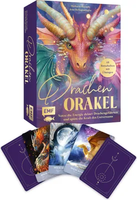 Produktbild von Orakel-Karten-Set: Drachen-Orakel | Nutze die Energie deiner Drachengefährten und spüre die Kraft des Universums