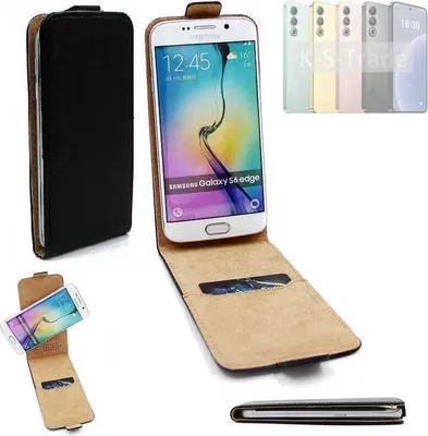 Produktbild von K-S-Trade® Schutzhülle Handyhülle kompatibel mit Meizu 21 Flipstyle  360° Smartphone Tasche, schwarz, Case Flip cover