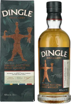 Image de Dingle Single Pot Still Irish Whiskey Triple Distilled 46,5% Vol. 0,7l en boîte cadeau
