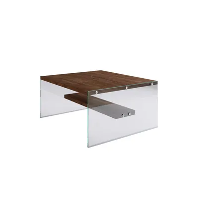 Produktbild von Skye Decor, S100- S100NOS, Nussbaumfarbe, Couchtische, 40x75x75 cm, 100% Kiefer Massivholz
