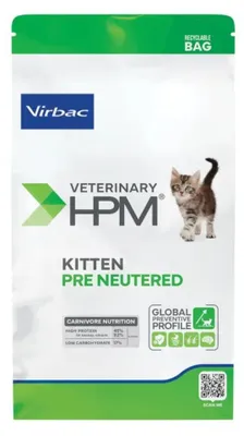 Produktbild von Veterinärmedizinisches HPM Katzenfutter für kastrierte und vorkastrierte Katzen - Virbac