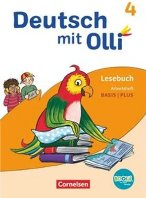 Zdjęcie produktu dla Deutsch mit Olli Lesen 2-4 4. Schuljahr. Arbeitsheft Leicht / Basis