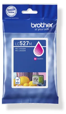 Produktbild von Brother LC527M, Magenta, Tinte auf Pigmentbasis, 1 Stück(e), 900 Seiten, Einzelpackung