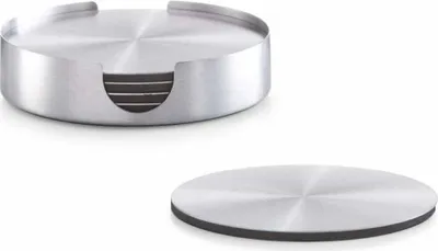 Productafbeelding van Zeller 27239 Zeller Untersetzer   silber 7-tlg.
