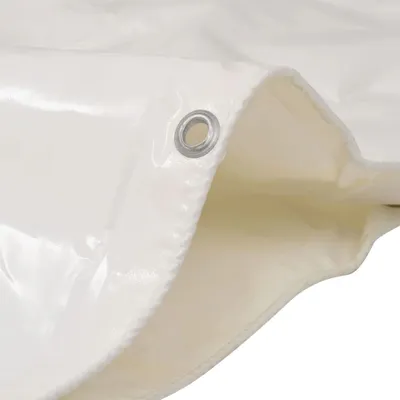 Image de vidaXL Bâche de protection 650 g/m² 3x4 m blanc