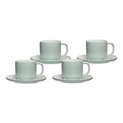 Produktbild von Ritzenhoff & Breker JASPER Kaffeetasse mit Untertasse 240 ml 4er Set mint