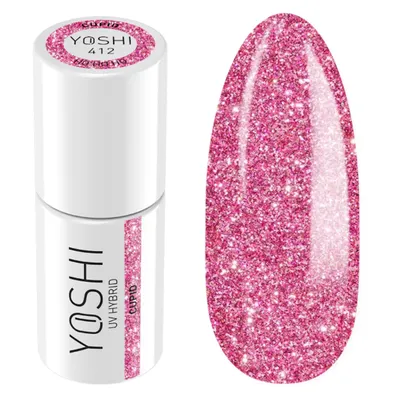 Produktbild von Yoshi | Hybrid-Nagellack - 412 Cupid - Hybrid-Gellack - Hybridlack - UV LED - 6ml - Profi Qualität - Rosa