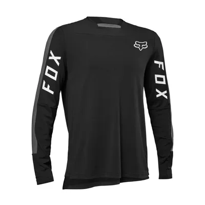 Produktbild von FOX Langarm Fahrradtrikot für den Winter - DEFEND PRO - Schwarz S