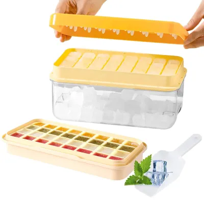 Obrázok produktu pre Silikónová forma na ľad s vekom, určená na jednoduché výrobu ľadu