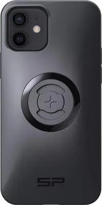 Produktbild von SP Connect Handyhülle iPhone 16 Pro, SPC+ Serie, Kunststoff Schwarz, für max. 16 cm (6.3\") Bildschirm, MagSafe® kompatibel, kabelloses Laden, schnelle magnetische Befestigung, 3-lagiger Stoß- und Wetterschutz, schlankes Design, für Motorrad, Fahrrad, Roller, Auto