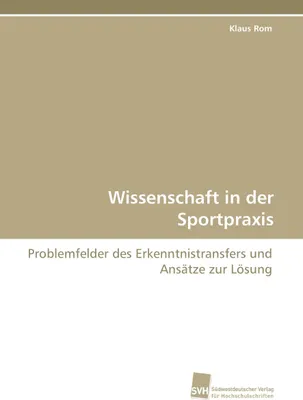 Produktbild von Wissenschaft in der Sportpraxis