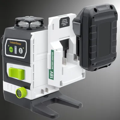 Obrázok produktu pre Laserliner Kreuzlinien-Laser Multi-18V-Serie + PowerAdapter Hilti
