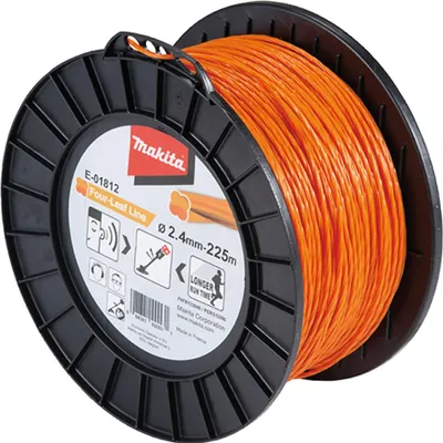 Obrázok produktu pre Makita E-01812 Cloverleaf rezač drôtu Rezač závitov 2,4 mm 225 m