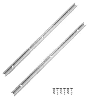 Zdjęcie produktu dla Listwa z rowkiem w kształcie litery "T", 2 sztuki, aluminiowe profile z rowkiem