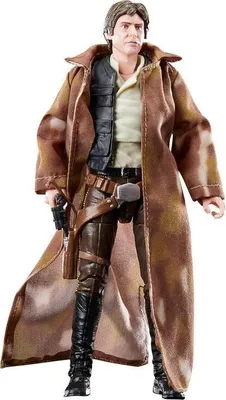 Immagine prodotto di Hasbro Star Wars - Han Solo (Endor) 15 cm - Episodio VI 40° Anniversario Serie Nera - Multicolore