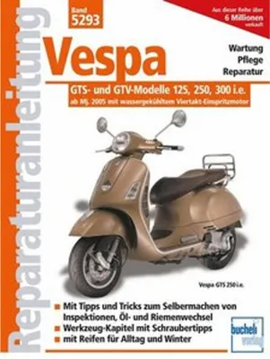 Obrázek produktu pro Vespa GTS 125/250/300  -  ab Modelljahr 2005